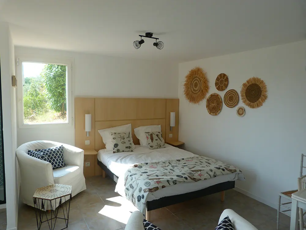 Our well-lit accommodation with several windows